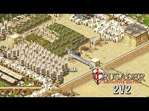 2v2 Multiplayer Classic RTS Battle — Stronghold Crusader: Definitive Edition