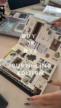 JOURNING BUY OR BYE: What’s Worth Buying? #artistvlog #journaling #junkjournal Tiffany Weng