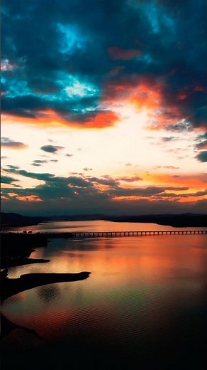 The Most Incredible Sunset in the Entire World! 🌍🔥✨