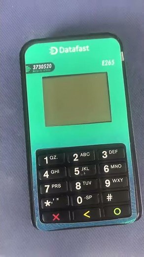 Como apagar un dispositivo Datamovil E265 de Datafast Ecuador