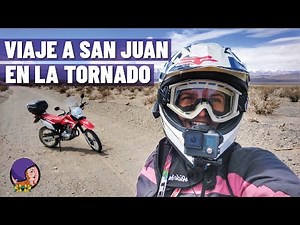 VIAJE A SAN JUAN EN LA HONDA TORNADO XR250 | Desde Río Negro