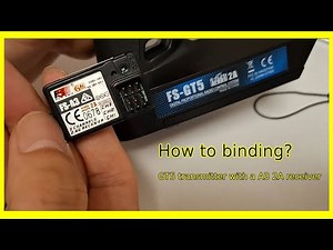 Flysky Fs-GT5 Binding with FS-A3 AFHDS 2A Recevier