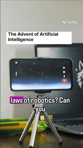 The three Laws of Robotics by Isaac Asimov 🤖💽 #tech