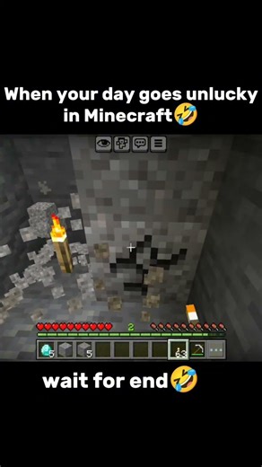 When your day goes unlucky #funny #banglagaming #minecraftshorts #shorts #viral
