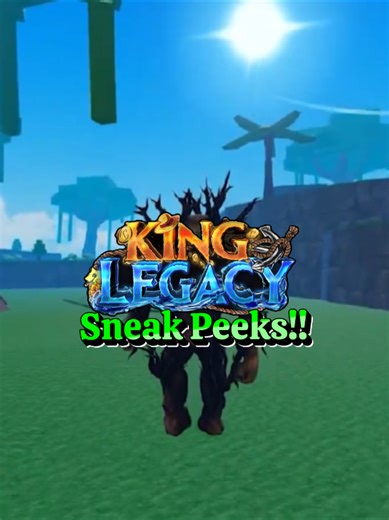 New Sneak Peeks King Legacy Update 10!! -New Fruit!?👀 #kinglegacy #kinglegacyroblox #sneekpeek #fyp