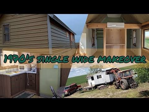 Transforming a 1970s trailer into a cozy cabin