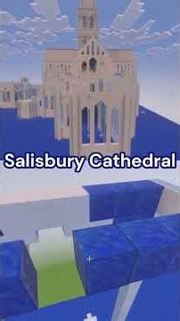 Salisbury Cathedral Pt 46 | Minecraft Blueprints #Minecraft #SalisburyCathedral #minecraftbuilds