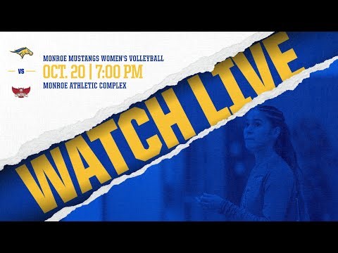 Monroe Mustangs Women's Volleyball vs. Union