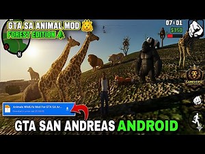 GTA SA Animal Mod Android – Real Wildlife Gameplay with Ultra Graphics