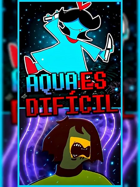 AQUA es una PELIGROSA - Deltarune - Fandub 🔥💧