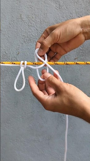 Alpine Butterfly Loop Knots/ Hanging Clothes.