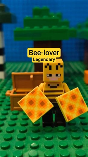 LEGO Minecraft mob oppening chest animation #animation #lego #minecraft #stopmotion #memes #funny