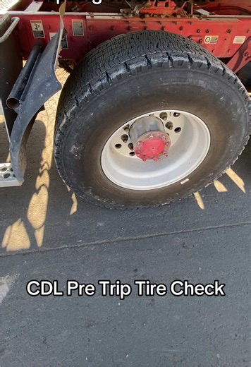 Unlock Your CDL Journey: Tips for Aspiring Truck Drivers. Pre Trip Tire Inspection Post Trip #cdltraining, #truckdriver, #truckingjobs, #cdl, #truckerlife @Jodie Haynes @ericdrachaljr