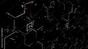 4k Blockchain AI cpu chip processor Artificial Intelligence circuit tag cloud;binary computer code.The Matrix binary text design animation;changing from zero to one digits;abstract tech background.