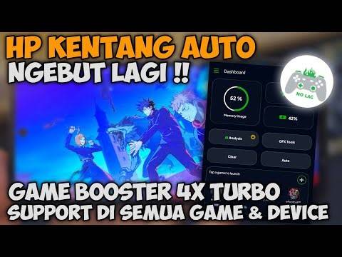 Game Booster 4x Turbo Latest 2026🔥 Supports All Games & Devices