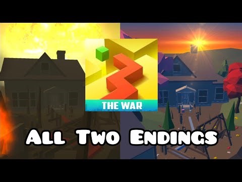 Dancing line - The war (All endings)