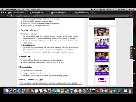 RabbitMQ Exchange Federation | Tutorial | Setup Message Federation in Rabbitmq | Federation UseCases