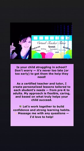 Virtual Educational Services on Reels