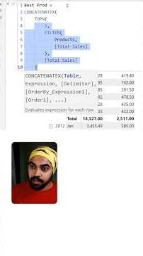 CONCATENATX Magic ✨#powerbi #dax