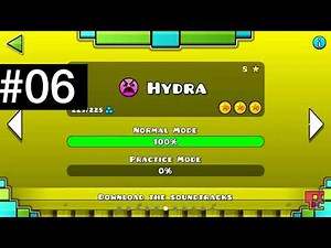 Geometry Dash Breeze - All Levels with all coins (Level 1-10)