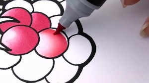 The latest innovation in markers allows you to do more with less! Achieve a gradation with just one pen! | Chameleon Art Products