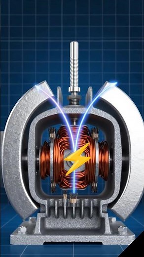 How Does an Electric Motor Work? ⚡ 3D Animation Explained #science