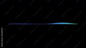 Colorful Animated Audio Spectrum Music Visualizer, Audio waveform equalizer spectrum, Music Equalizer, Sound Visualization