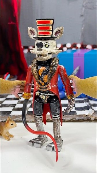 FNAF Ringmaster Foxy 🦊🎪 Jazwares Figure is Here! #fnaf #foxy