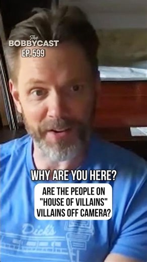 Joel McHale on "House of Villains"