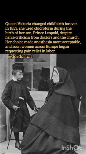 How Queen Victoria Changed Childbirth Forever, #history #facts #queen #shorts #medicine #didyouknow