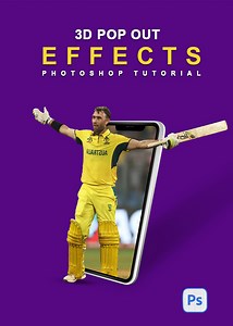 83K views · 2.1K reactions | 3D Pop Out Effect with Photoshop | Photoshop Tricks and Tips #poputeffect #3dpopout #popout #graphicssolutiontricks #photoshopshorts | Graphics Solution Tricks | Facebook