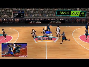 NBA Jam 2000 / 4K N64 emulator Project 64 / RTX 2080ti