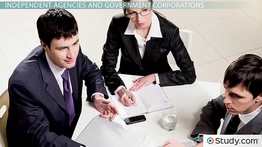 Independent Agencies & Government Corporations | Types & Examples