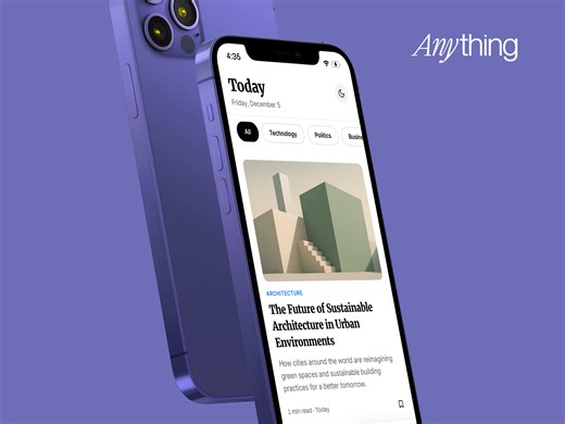 News Reader Minimal App