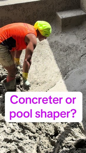 The Art of Pool Shaping in Concrete
