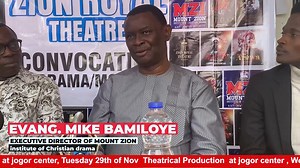 Mount Zion Institute of Christian Drama - Convocation Week Press Conference | Mount Zion Faith Ministries