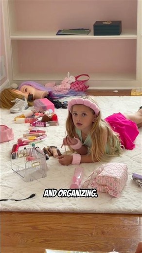 I’m scared to see how long this may take.. 🫣🤣 #makeup #girlmom #relatable