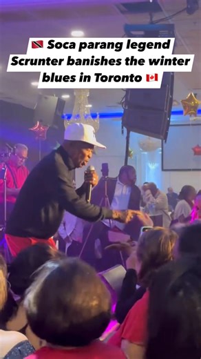 SCRUNTER THE ELUSIVE SOCA ICON We personally think Scrunter, with the amount of hits he has under his belt, doesn't get the love, respect, ratings, and admiration like other Soca legends in the game/genre The man have Soca and Soca Parang Classics like no other Calypso icon, big BIG classics in both genres yet we rarely see him performing live anywhere ESPECIALLY in Trinidad and Tobago (we're not sure if that is a personal choice by the Icon) but definitely we need to see this legend more, live 