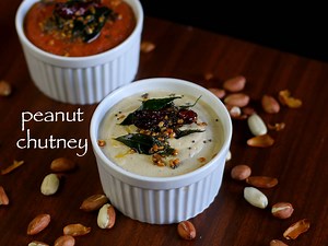 Peanut Chutney Recipe 2 Ways | Shenga Chutney