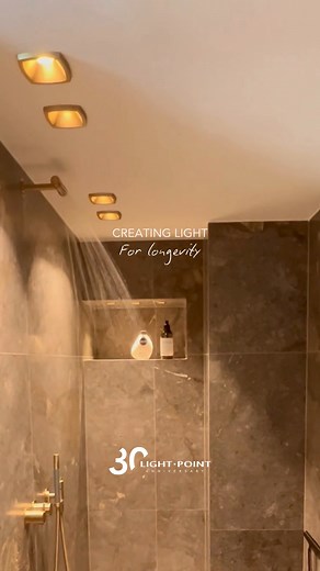 Creating light for longevity | It begins with your daily rituals Transform your bathroom into a sanctuary that nurtures your mind, body and wellbeing - one moment at a time. #interiorlighting #minimlistdesign #minimalistdesign #modernlighting #mylightpointhome #lightpointcom #creatinglight #lightpointdesign #lightingdesign #lightpoint #light #interior #homeinspiration | LIGHT-POINT