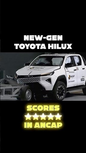 5 Stars for Toyota Hilux!