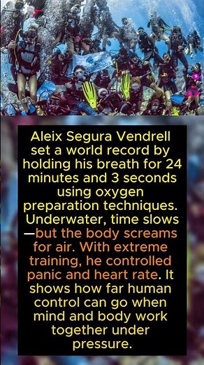 The Man Who Held Breath for 24 Minutes