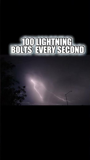 A Lightning Bolt Is 5 Times Hotter Than The Sun ⚡