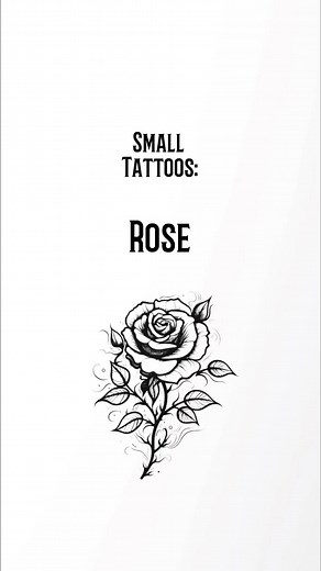 Small Rose Tattoo Ideas: Tiny Flower Designs & Inspirations