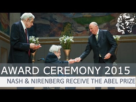 Abel Award Ceremony 2015 - John Nash & Louis Nirenberg [Full]