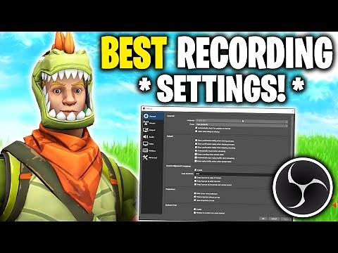 How to Record & Stream Fortnite SMOOTHLY on OBS Studio, 1080p 60fps NO LAG! (Free Software!!)