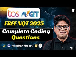 TCS NQT 2025: Must-Solve Coding Question | Number Theory | Pankaj Sharma