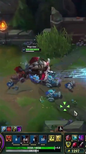 Ez Animation Cancel Vs Ahri!😎#leagueoflegends #gnar #gnarclips #shorts
