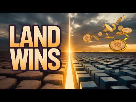 Why Land Always Wins Against Gold Bitcoin and Every Currency