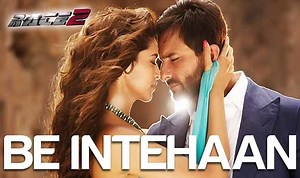 बे इन्तेहाँ Be Inteha Lyrics in Hindi - Race 2